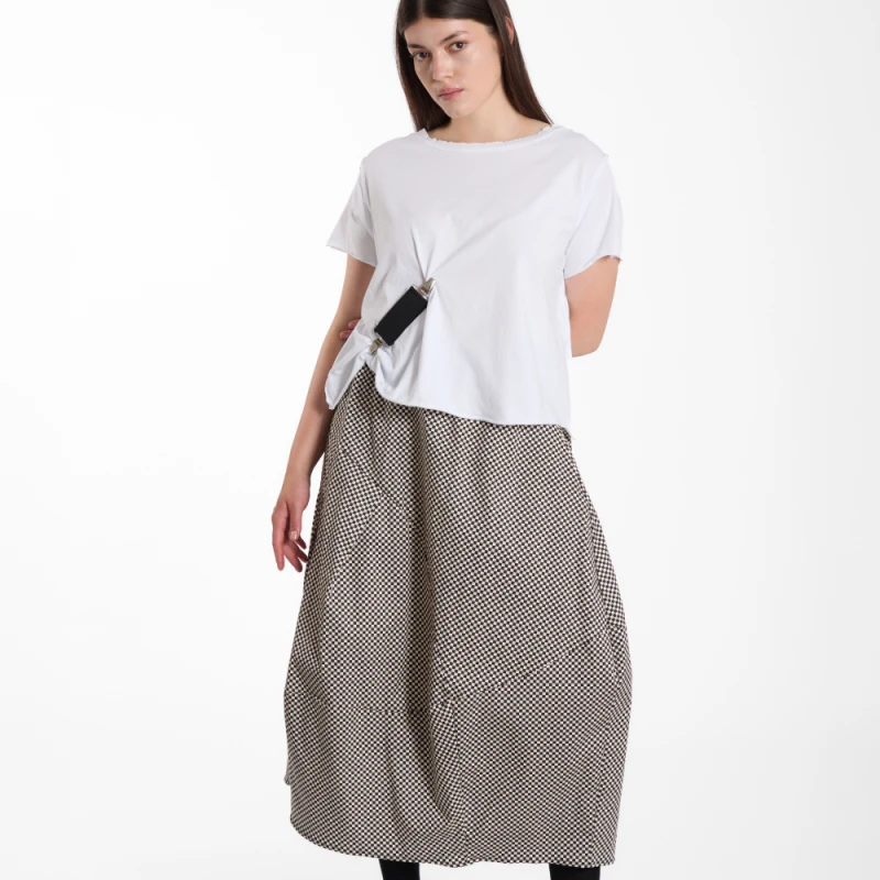 Spódnica Egg Shape drobna kratka Wendy Trendy