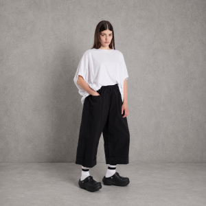 Bluzka BATWING – biała, 100% bawełna – WENDY TRENDY