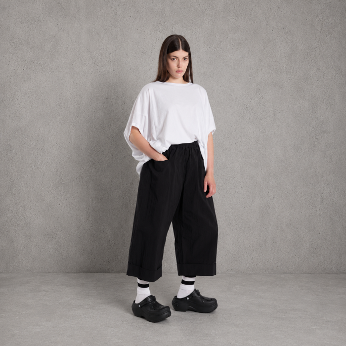Bluzka BATWING – biała, 100% bawełna – WENDY TRENDY