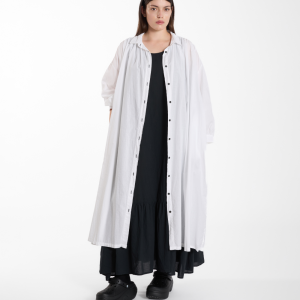 SZMIZJERKA „PURE WHITE” – długa, 100% bawełna WENDYKEI