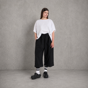 SPODNIE „RELAX 3/4” – szerokie nogawki z mankietem WENDY TRENDY