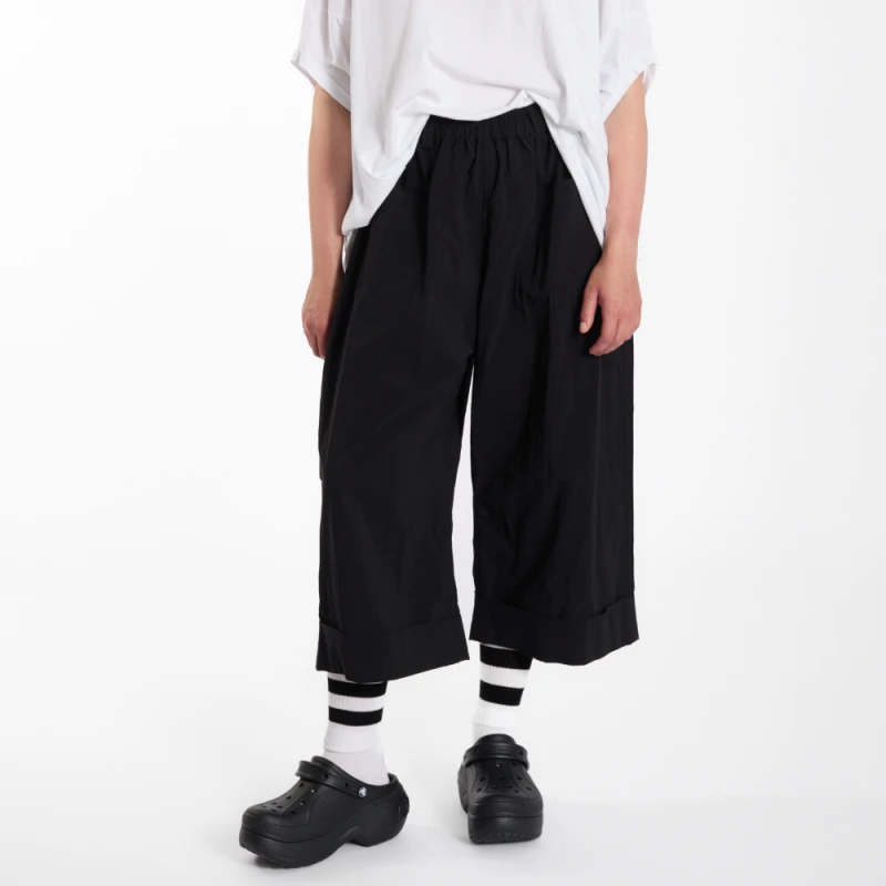 SPODNIE „RELAX 3/4” – szerokie nogawki z mankietem WENDY TRENDY